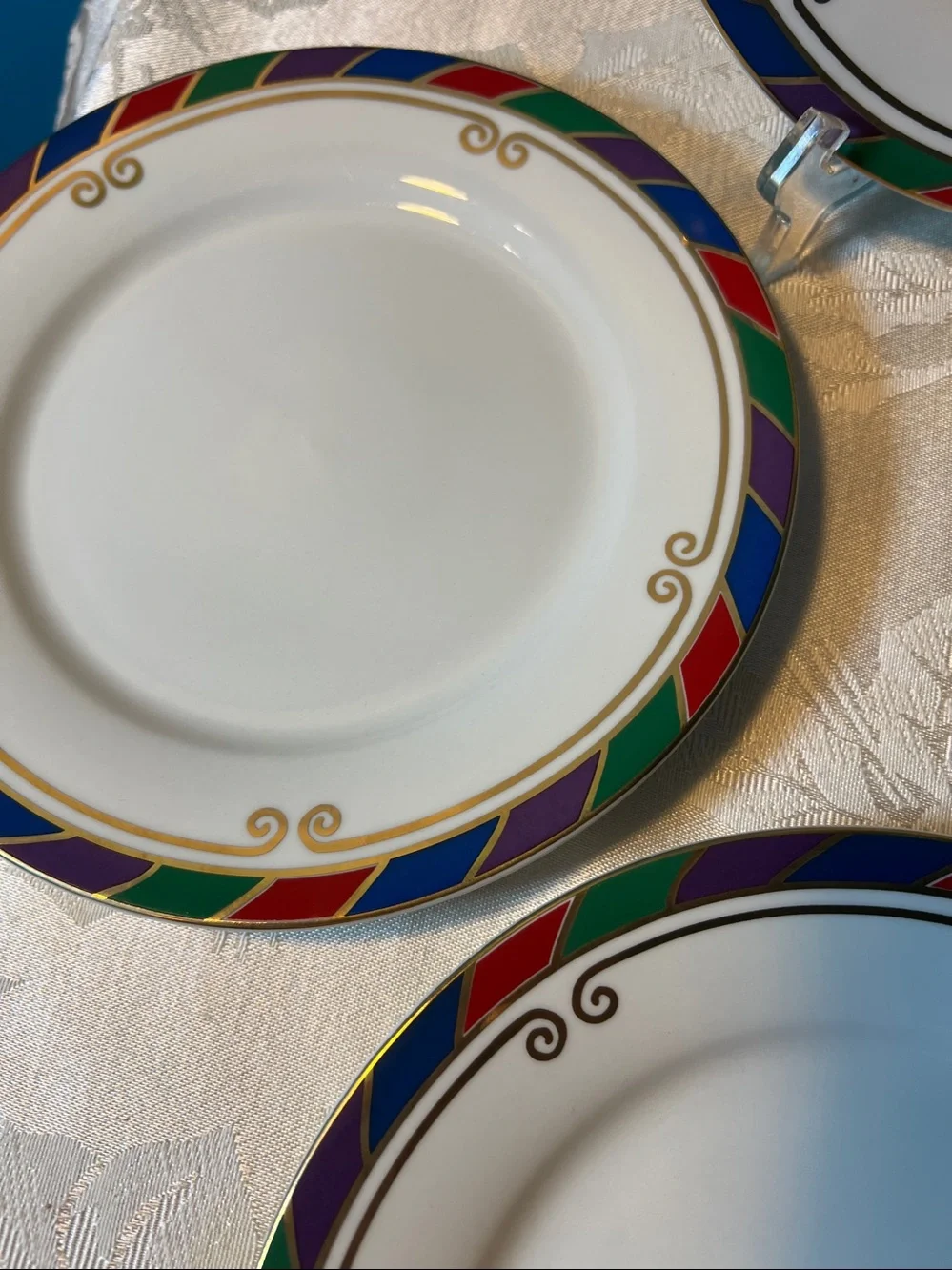 Pier 1 Celebration Dessert/Salad Plates Set of 4